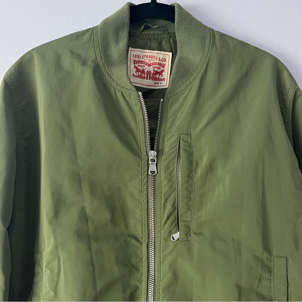 Bomber Jacket Green Levis Jacket Men's Men's Winter Bomber